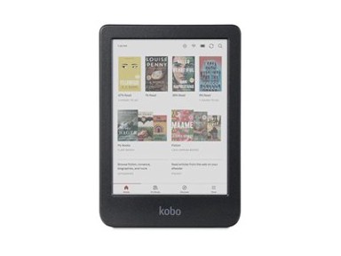 KOBO E-book čitač Clara Colour, 6" Touch, 16GB, WiFi, crni